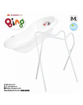 Set Bing - stojak uniwersalny + wanna 84cm z korkiem
