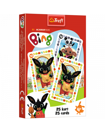 Gra karciana Piotruś "Bing" dla dzieci