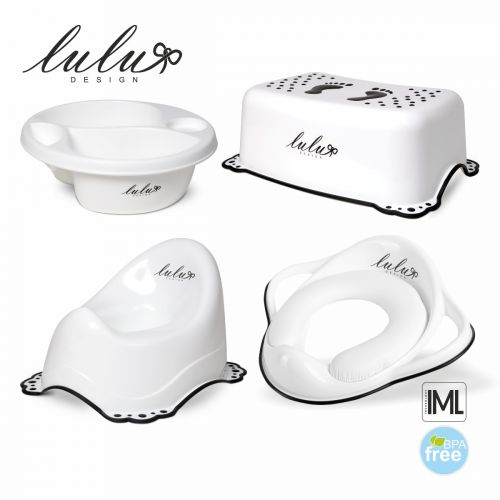 Set Lulu Design Antypoślizgowy - Biały