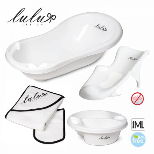Set kąpielowy Lulu Design II-Biały