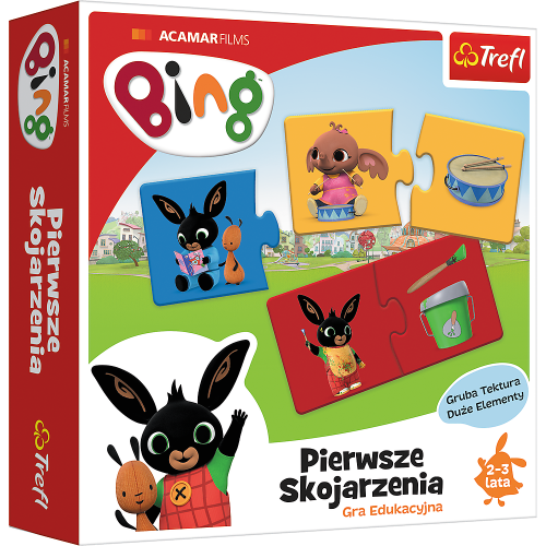 Bing Pierwsze skojarzenia - gra edukacyjna dla dzieci