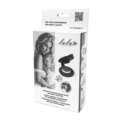 Korek gumowy z wężykiem do wanienki Lulu Design